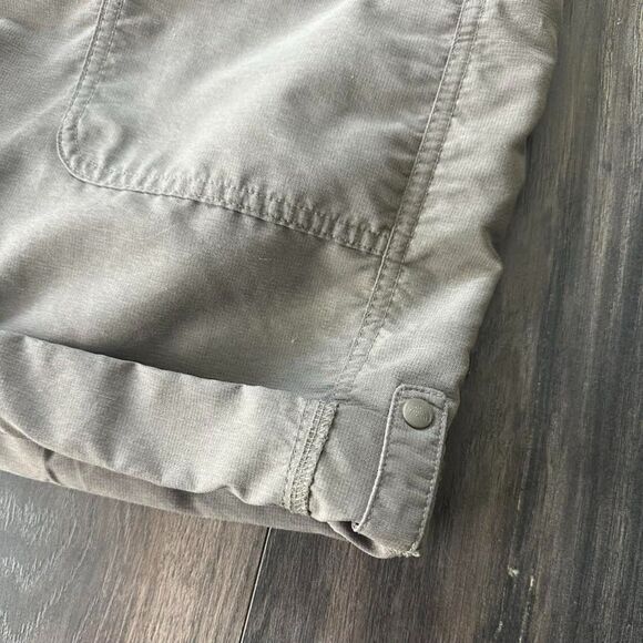 The North Face Horizon II Gray Convertible Shorts Roll Up Hiking Women's Size 8 - Picture 7 of 14